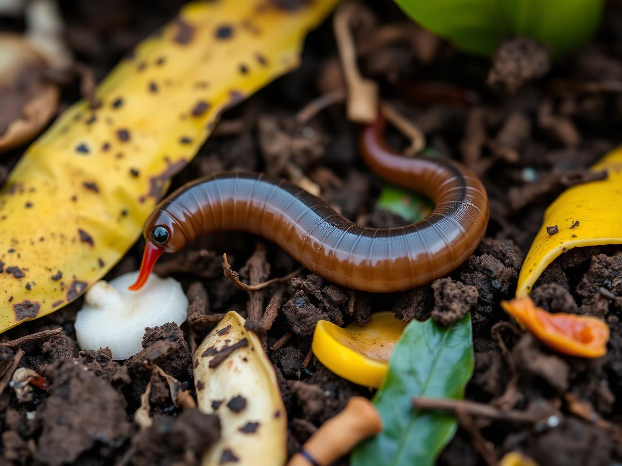 Compost Worm (Perionyx excavatus)